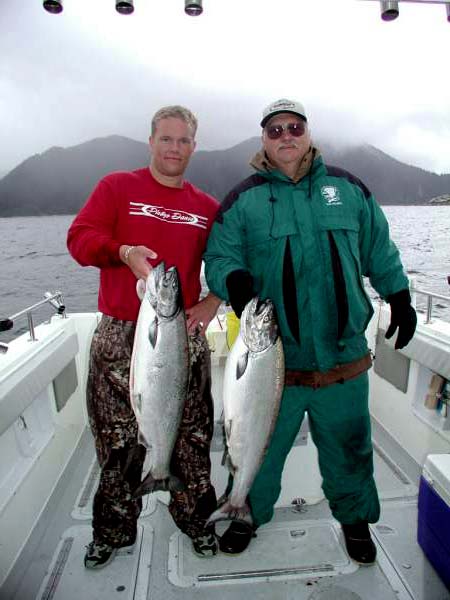 Two nice salmon